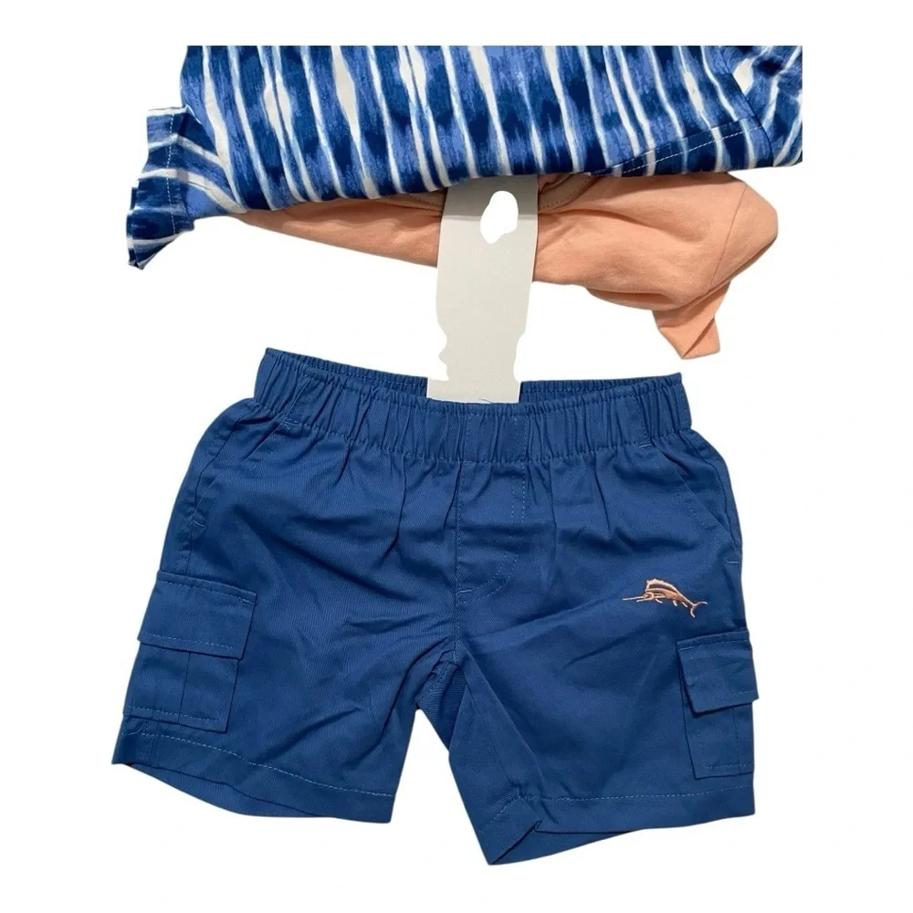 Tommy Bahama Toddler Boys 3-Piece Outfit Set Size 2T NWT